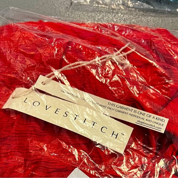 NWT Lovestitch Gauze, Flowy, Maxi Dress or Pool Cover-up with pockets - Picture 5 of 5